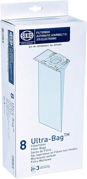 Sebo Ultra-Bags for X and C Machines