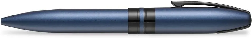 Sheaffer Icon Metallic Blue with Gloss Black PVD Appts. Ball Point Pen, E2911051