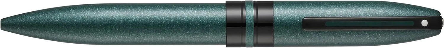 Sheaffer Icon Metallic Green with Gloss Black PVD Appts. Ball Point Pen (E2910951)
