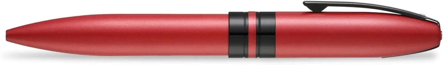 Sheaffer Icon Metallic Red with Gloss Black PVD Appts. Ball Point Pen, E2911151