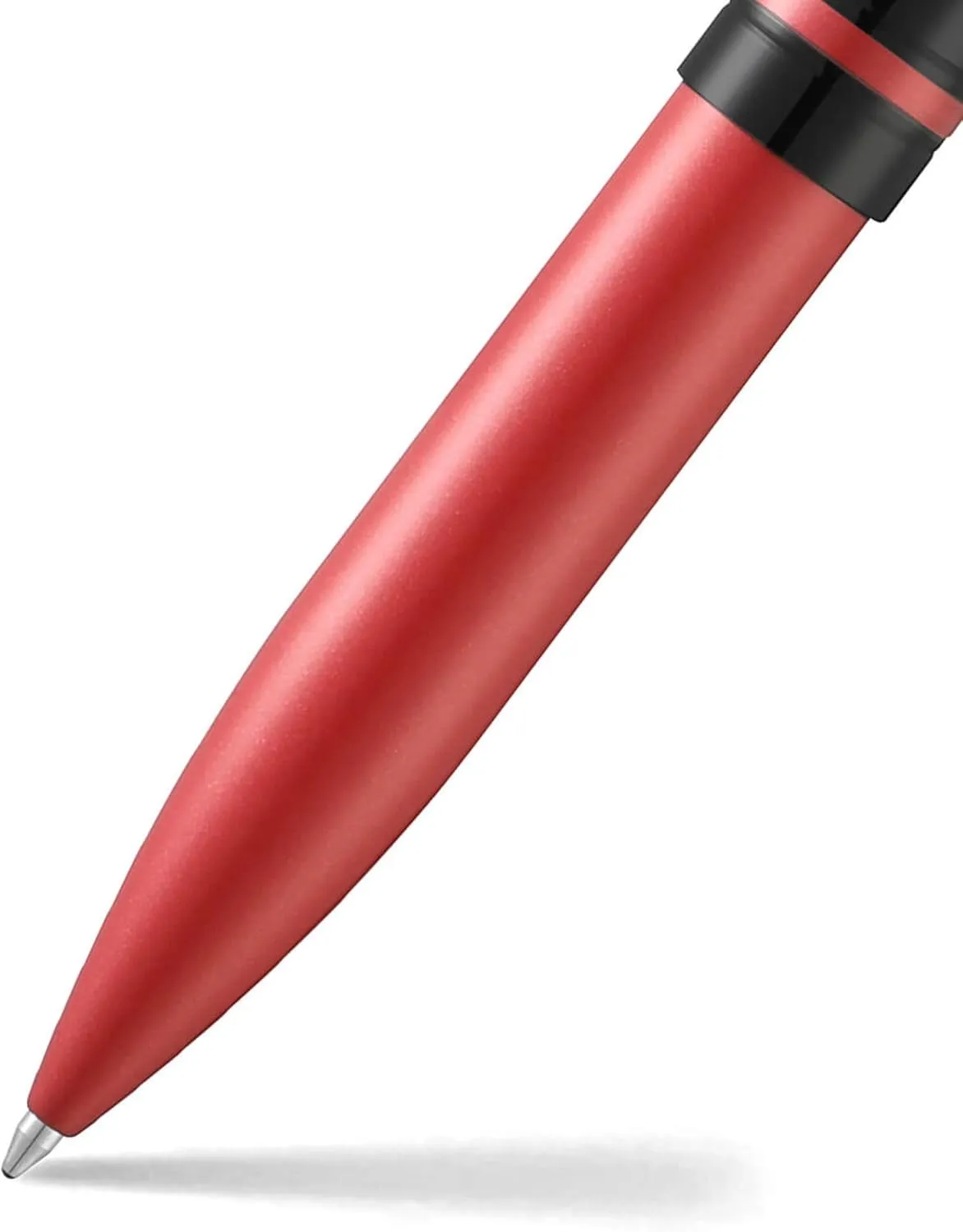 Sheaffer Icon Metallic Red with Gloss Black PVD Appts. Ball Point Pen, E2911151
