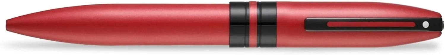 Sheaffer Icon Metallic Red with Gloss Black PVD Appts. Ball Point Pen, E2911151