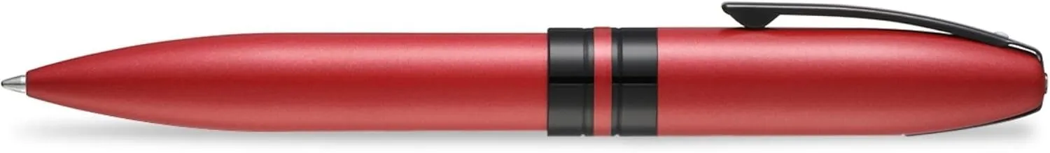 Sheaffer Icon Metallic Red with Gloss Black PVD Appts. Ball Point Pen, E2911151