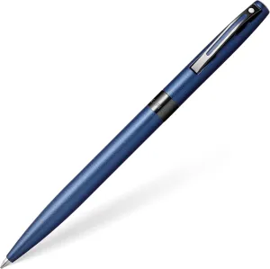 Sheaffer Reminder Matte Metallic Blue w/Glossy Black PVD Appointments Ballpoint Pen