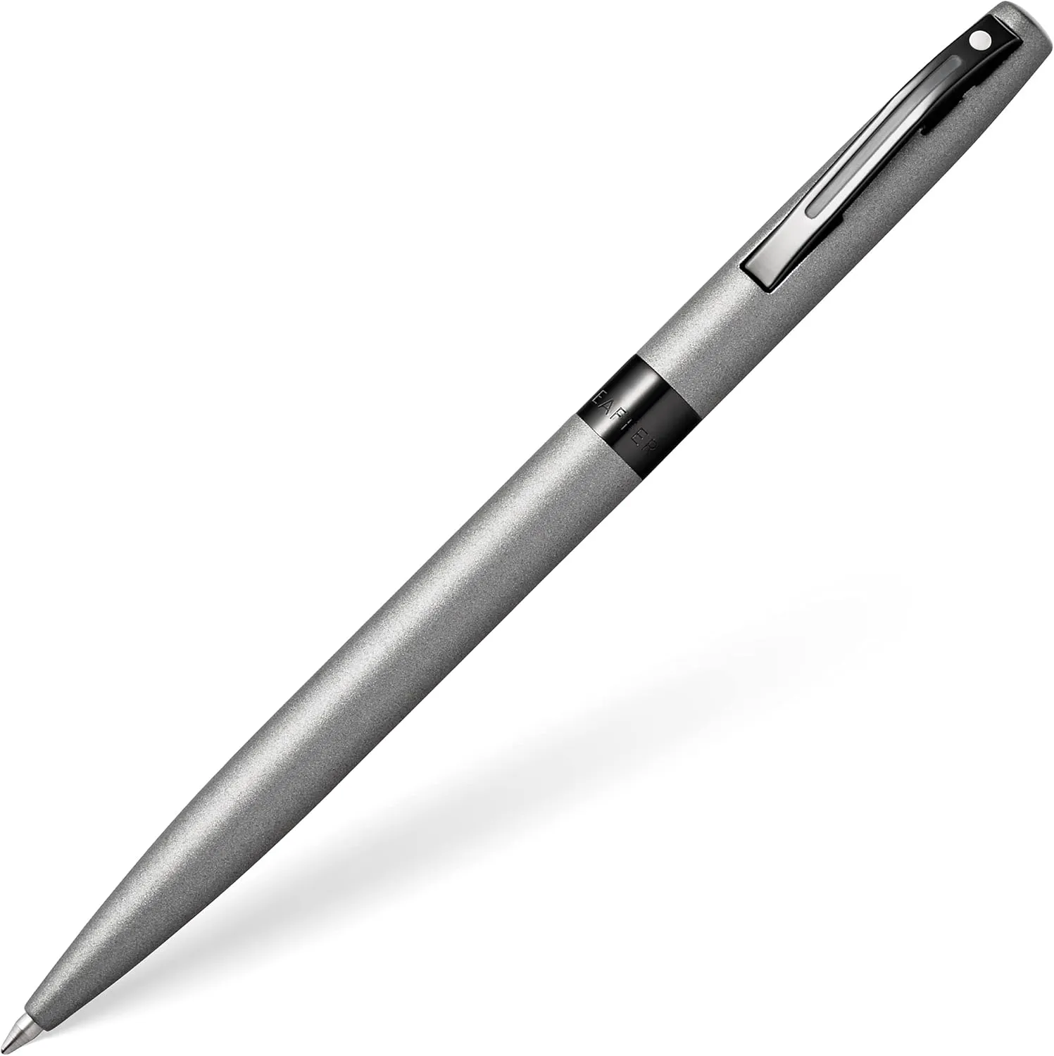 Sheaffer Reminder Matte Metallic Gunmetal Grey w/Glossy Black PVD Appointments Ballpoint Pen