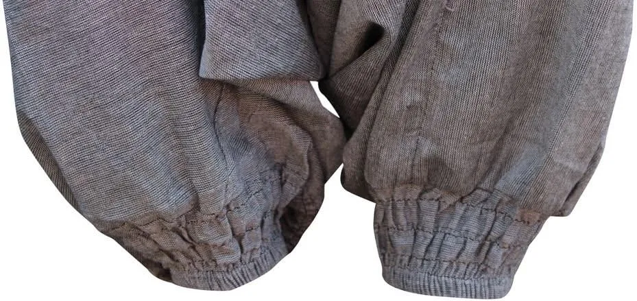 Shopoholic Fashion Plain Hippie Harem Aladdin Baggy Loose Fit Genie Gypsy Trouser Pants
