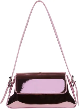 Shoulder Purses for Women Dressy Evening Bag Metallic Clutch Y2k Sparkly Hobo Crossbody Shoulder Bag Handbags