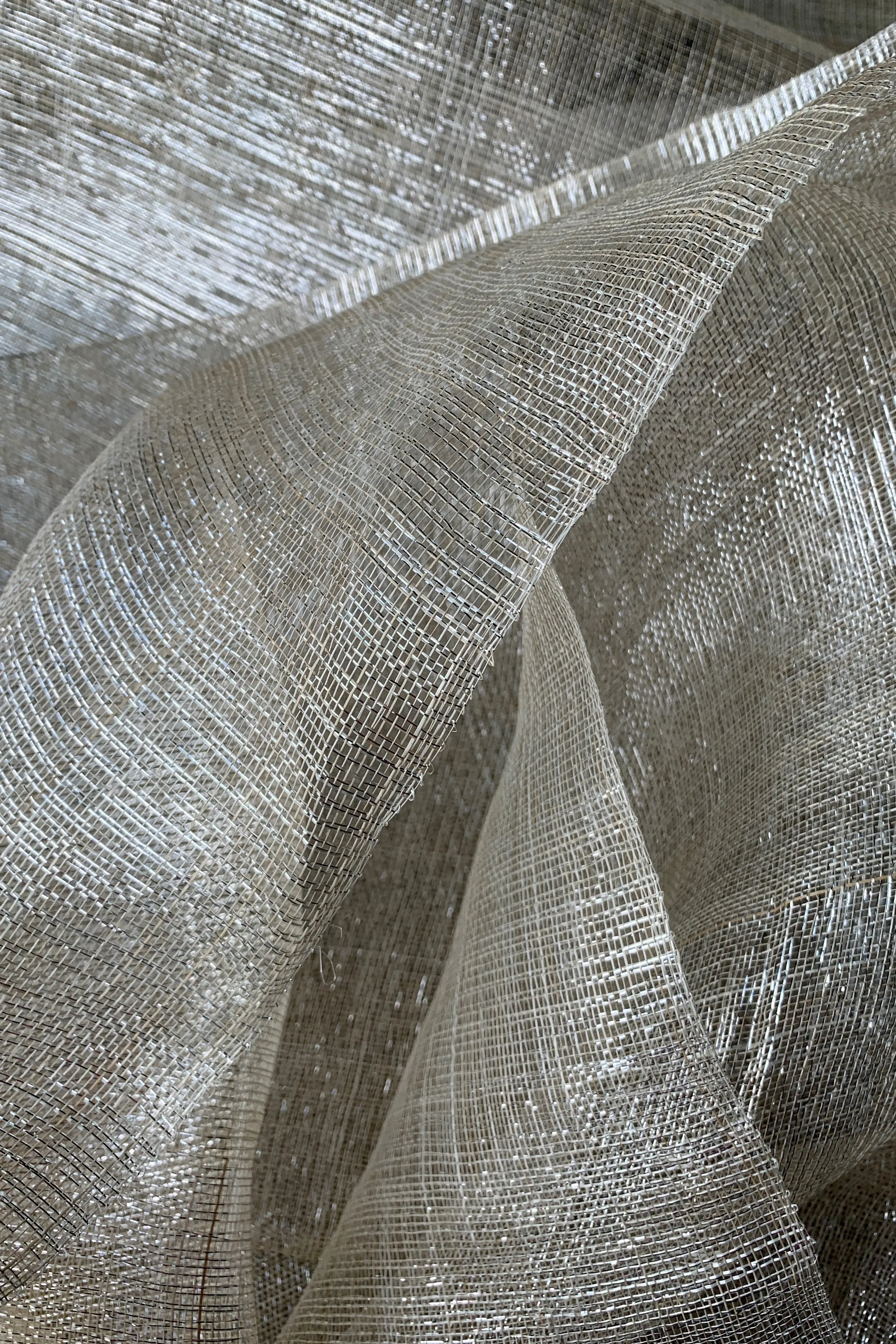 Sinamay Silver