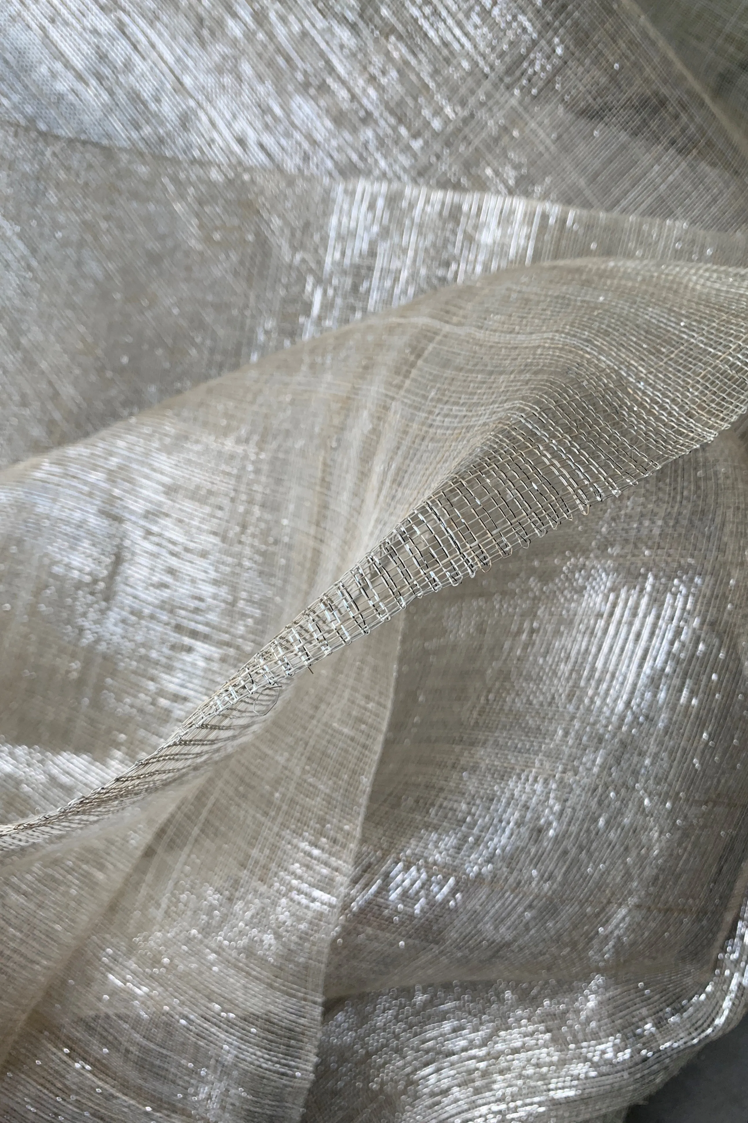 Sinamay Silver