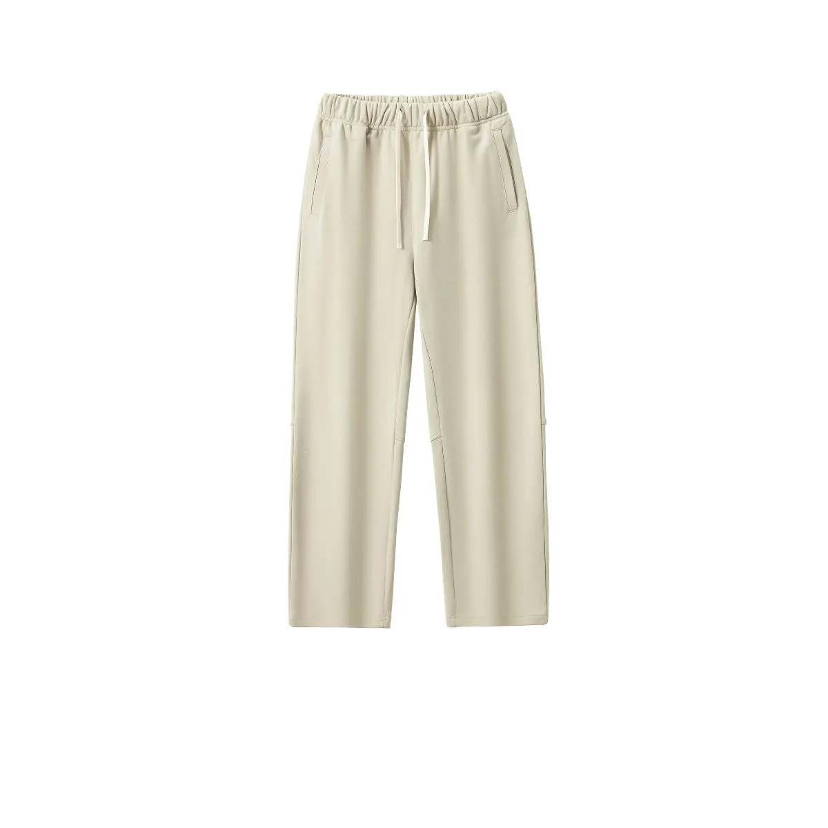 Solid Color Drawstring Baggy Joggers