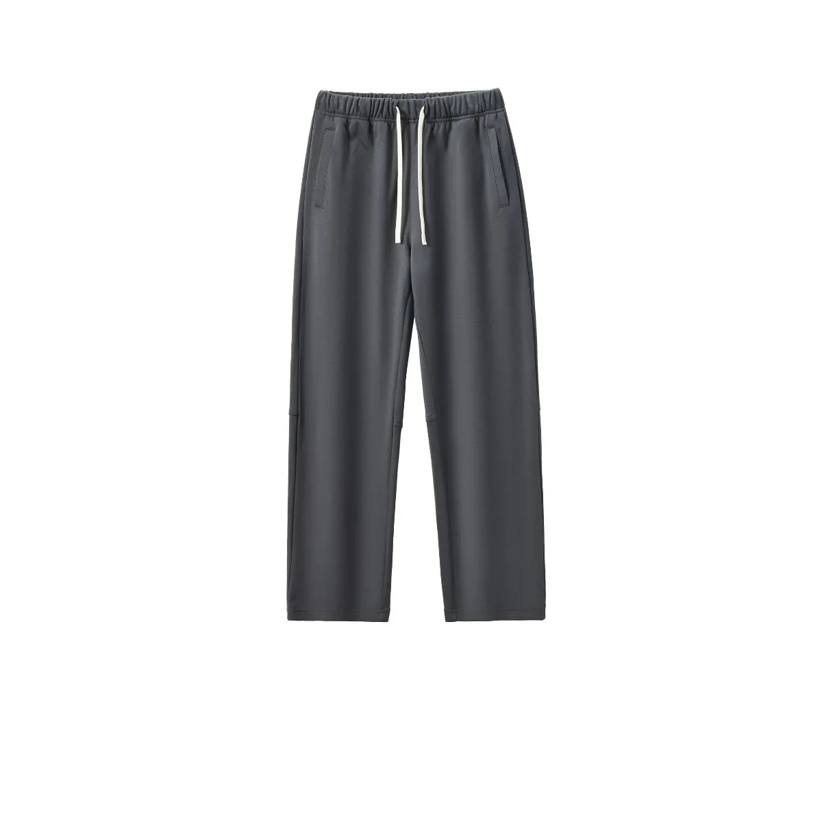 Solid Color Drawstring Baggy Joggers