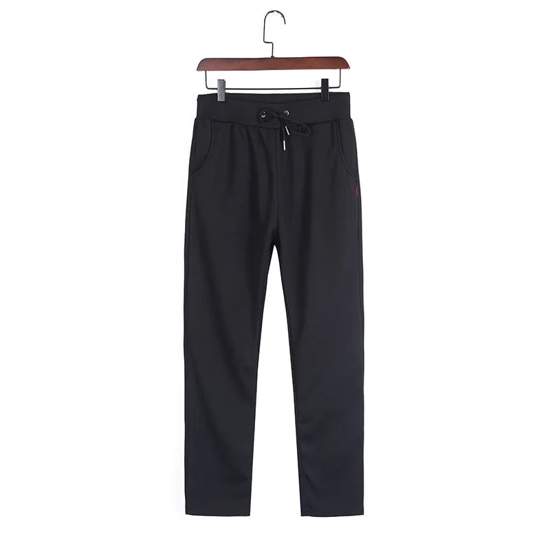 Solid Color Drawstring Men's Sweatpants
