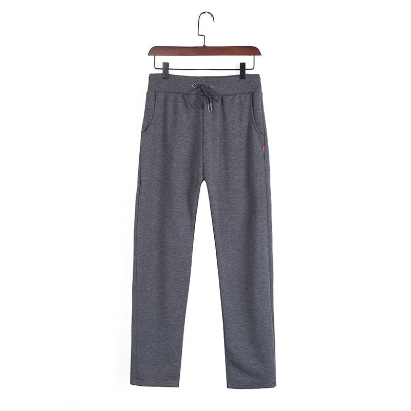 Solid Color Drawstring Men's Sweatpants