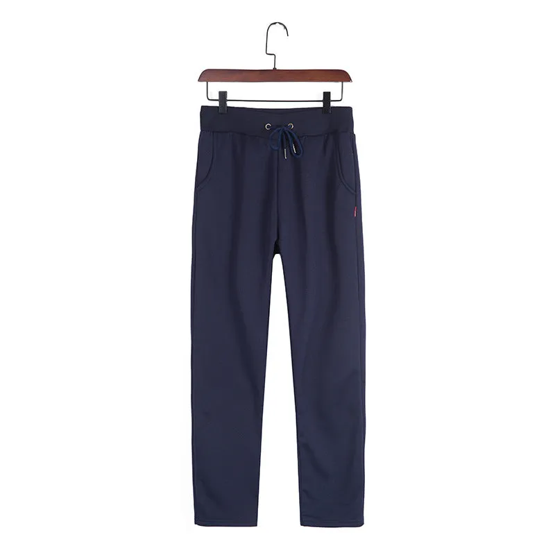 Solid Color Drawstring Men's Sweatpants