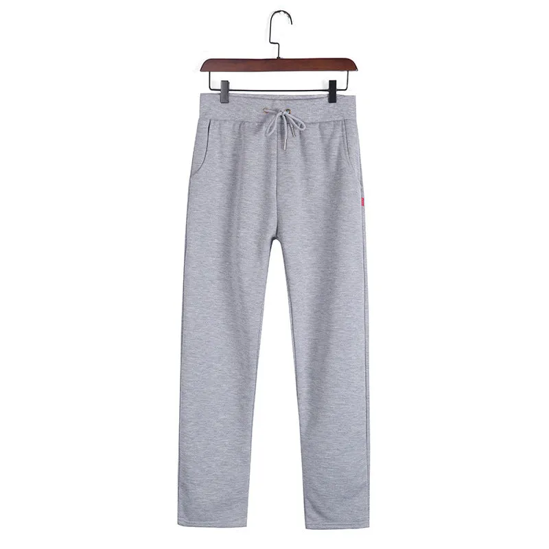 Solid Color Drawstring Men's Sweatpants