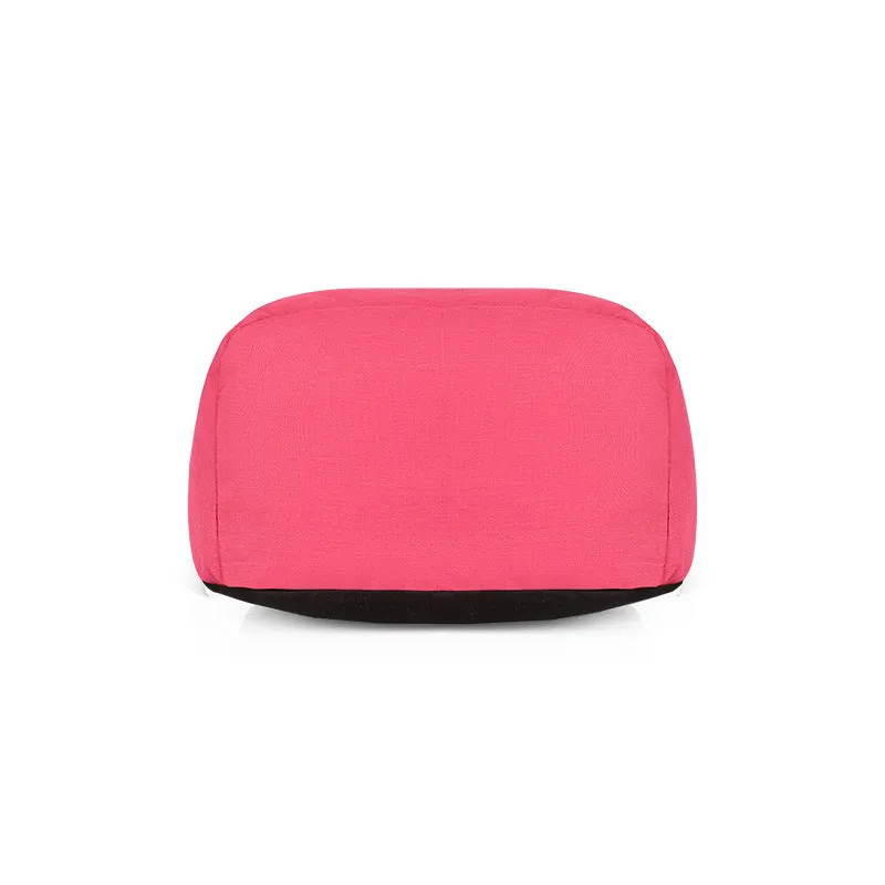 Solid Color Nylon Backpack Bag