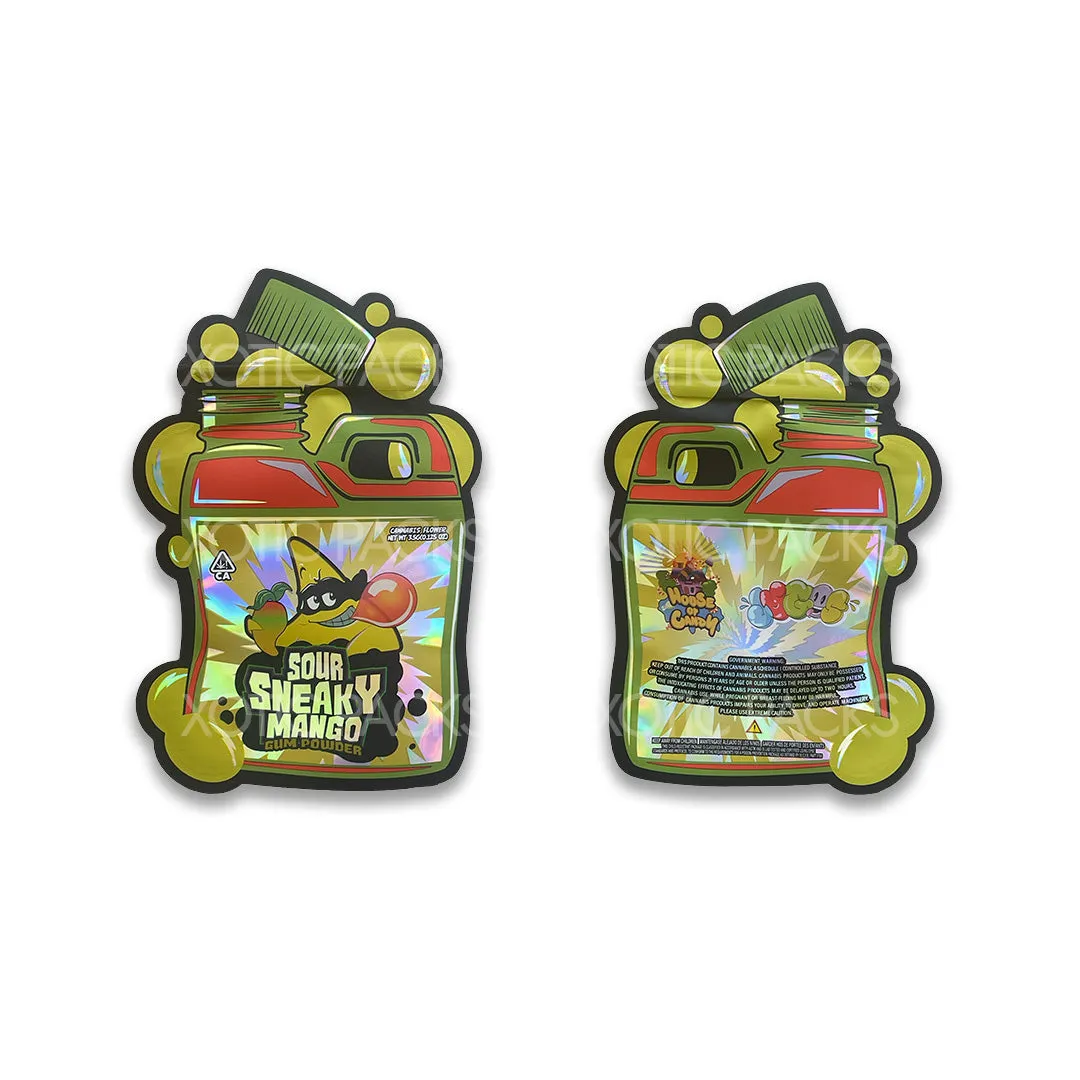 Sour Sneaky Mango Mylar Bag 1 Ounce