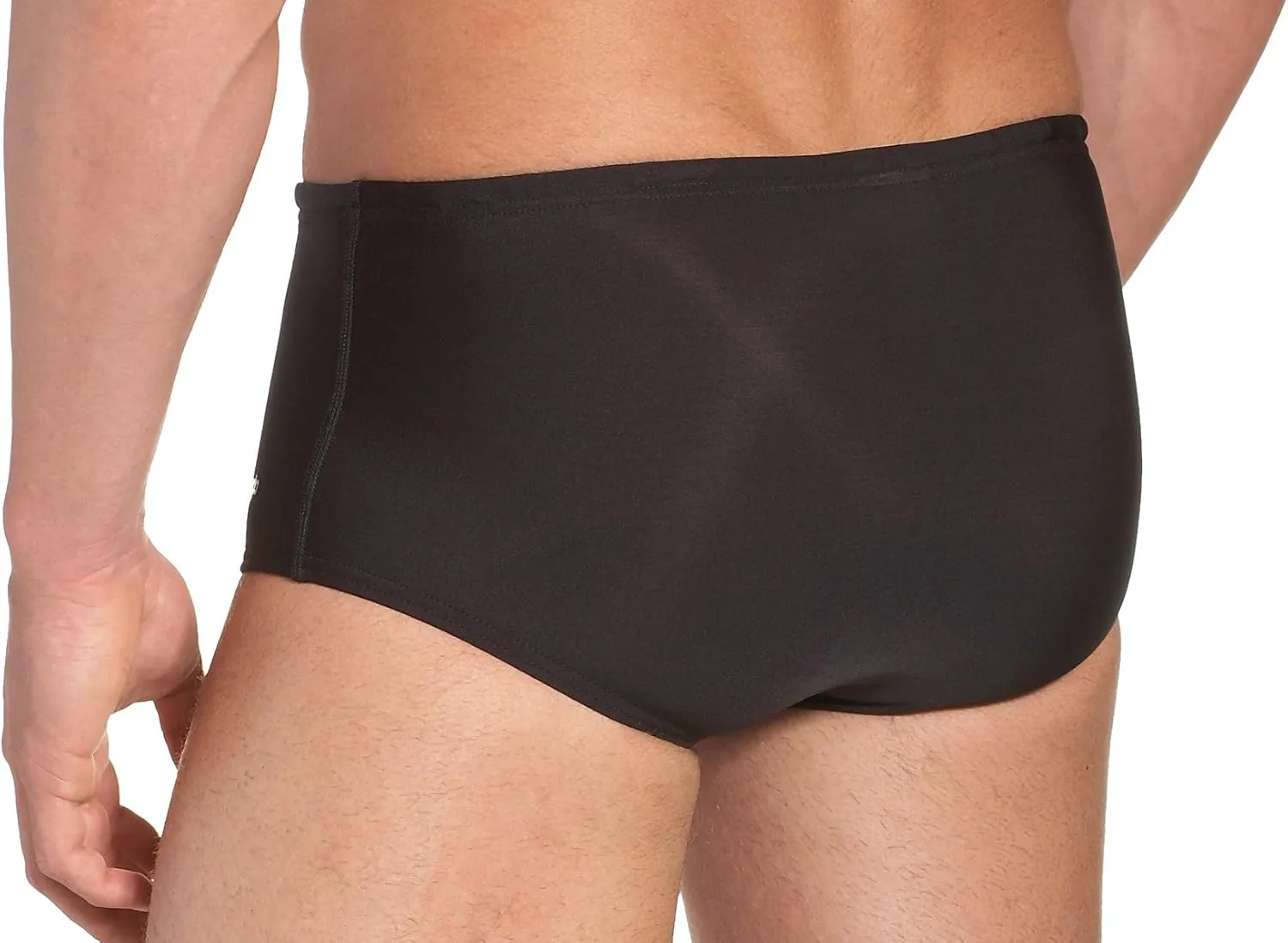 Speedo Men's Swimsuit Brief Powerflex Eco Dive Solid