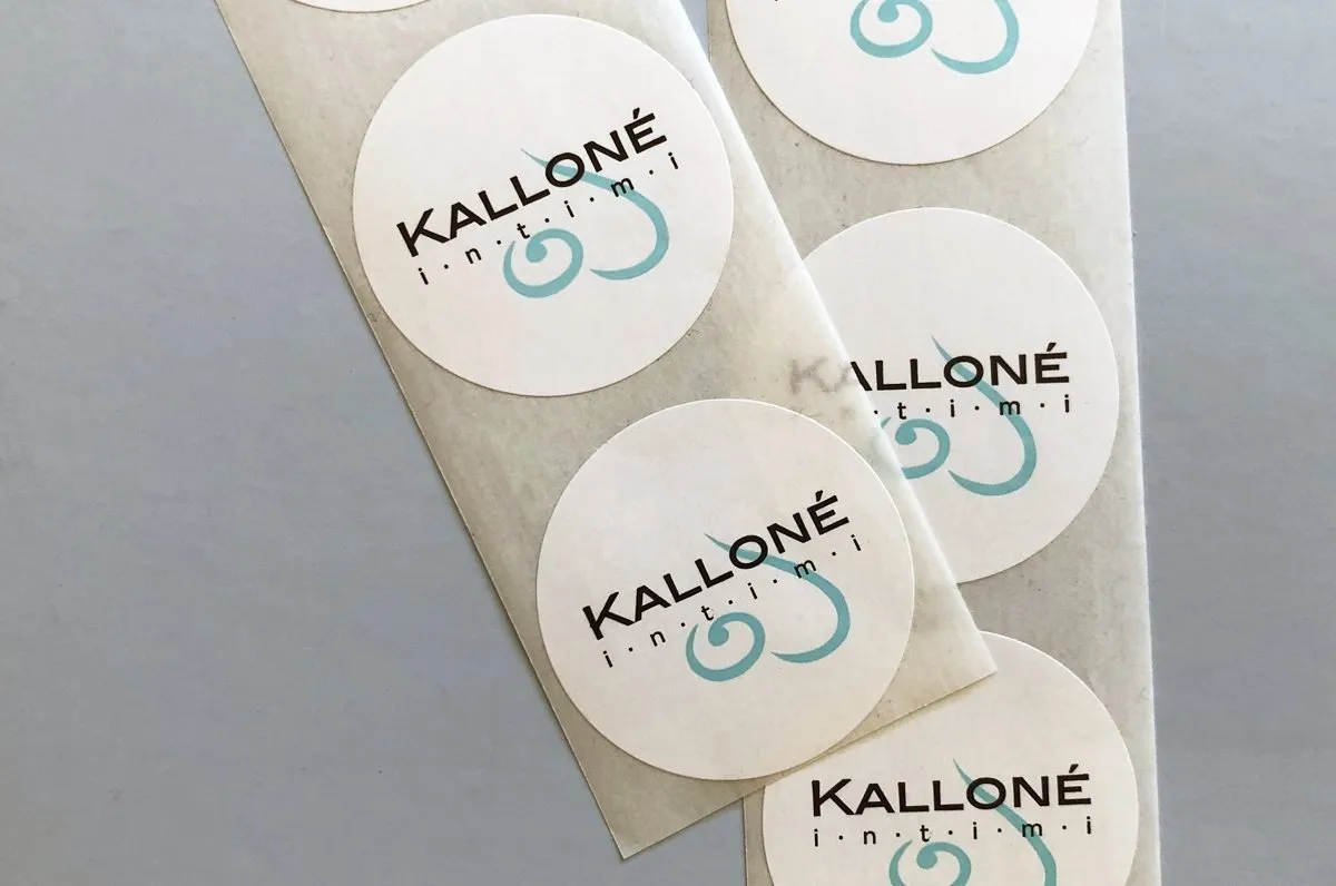 Standard Shape Non-Weatherproof Flexo Stickers