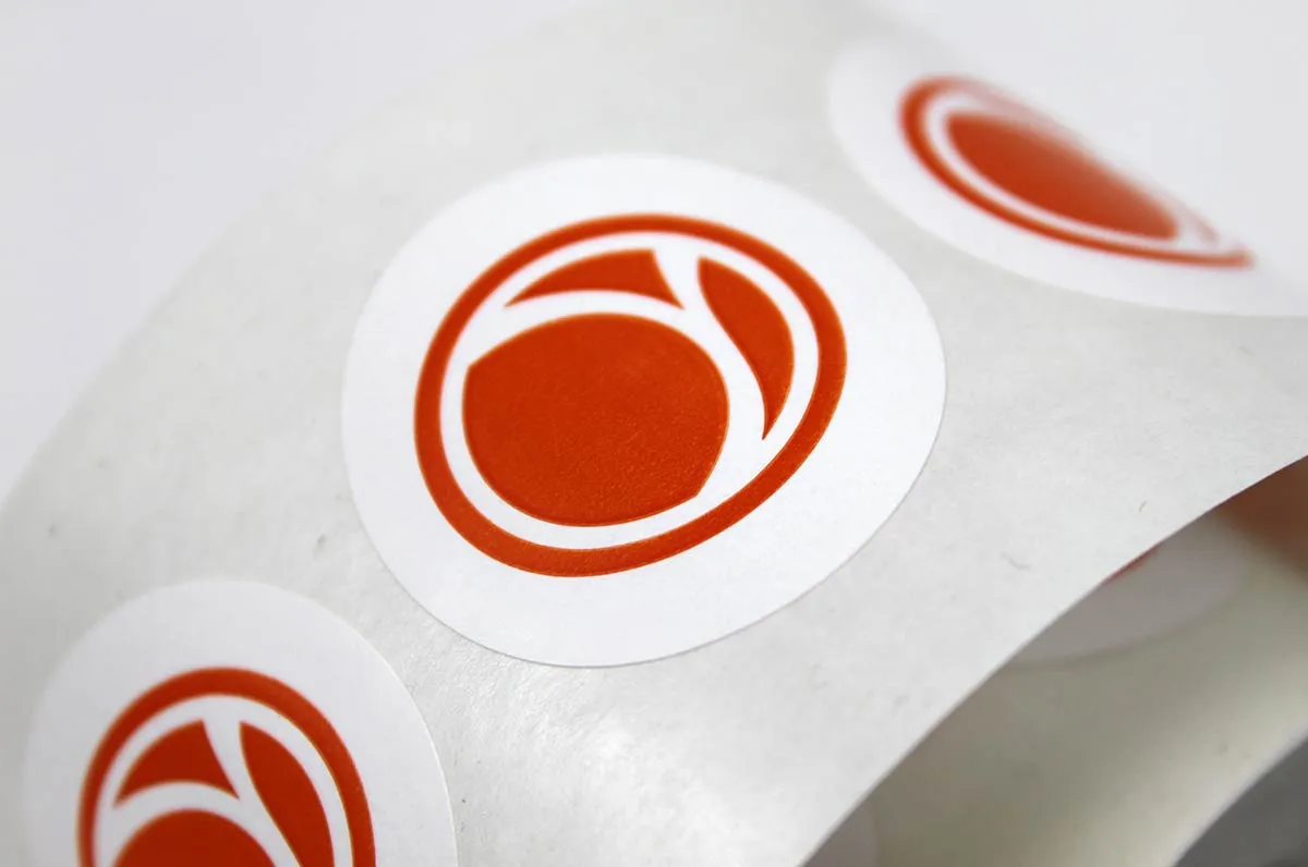Standard Shape Non-Weatherproof Flexo Stickers