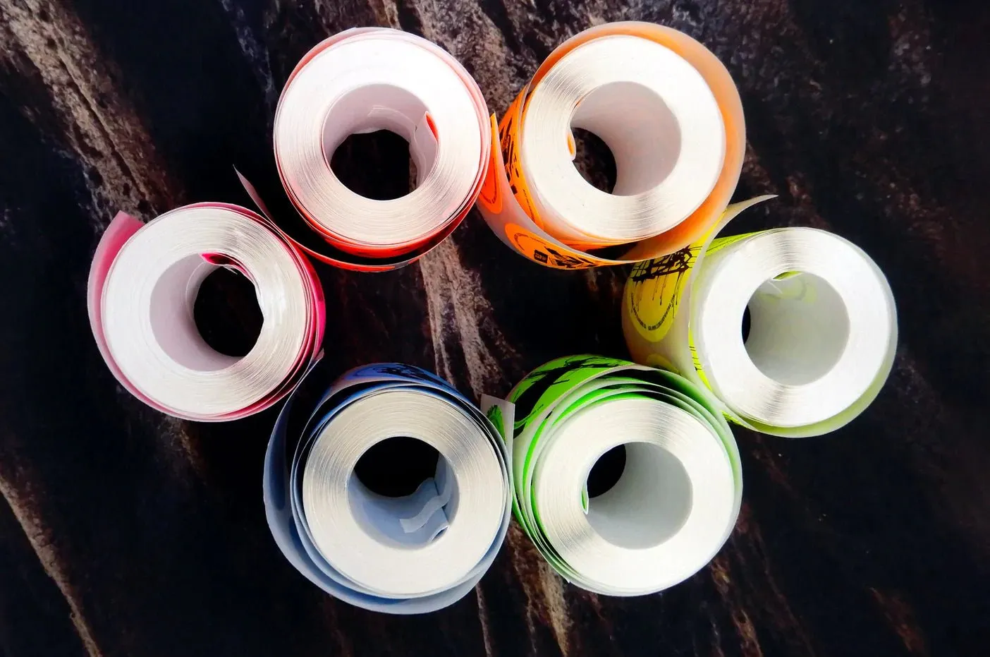 Standard Shape Non-Weatherproof Flexo Stickers