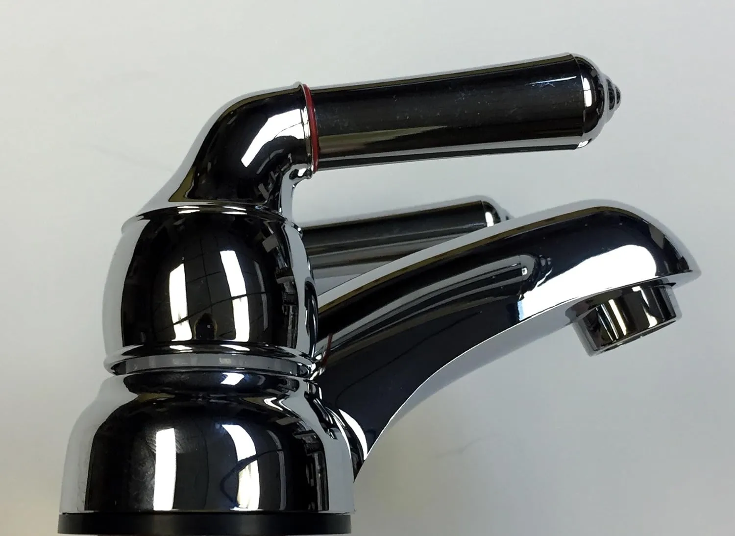 StoneCrest Dual Control 4" Non-Metallic Lavatory Faucet with Tea-pot Style Handles, Chrome Finish