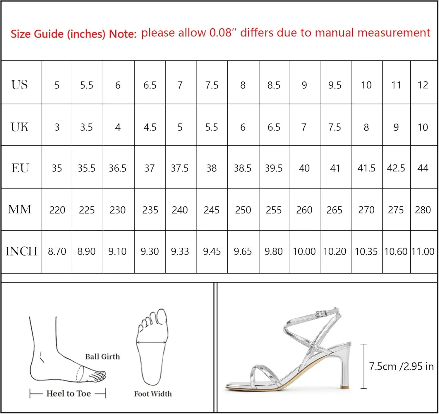Strappy Heels for Women Square Open Toe Chunky High Heels Ankle Strap Sandals Comfort Dress Party Wedding Shoes