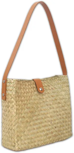 Straw Beach Tote Bag Clutch Straw Shoulder Bag for Women, Natural Woven Handbag No Lining Summer Purse for Vacation