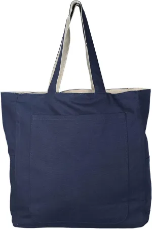 Tag&Crew Reversible Protean Tote Jute Canvas Women's Shoulder Handbag for Lunch & Dinner Dates Daily Shopping Weekend Travel