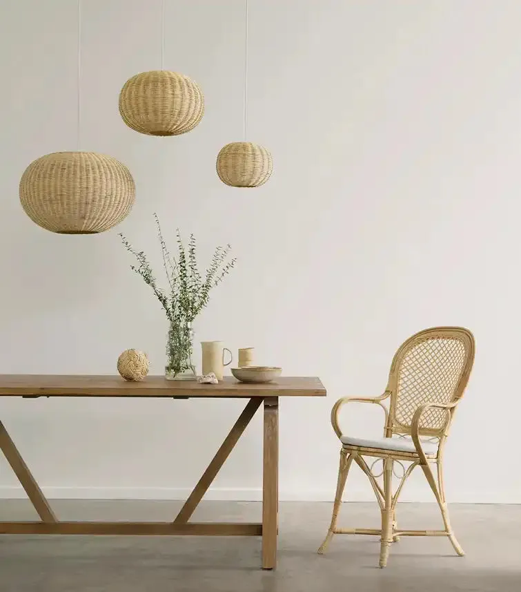 Tangelo rattan shade natural 37cm