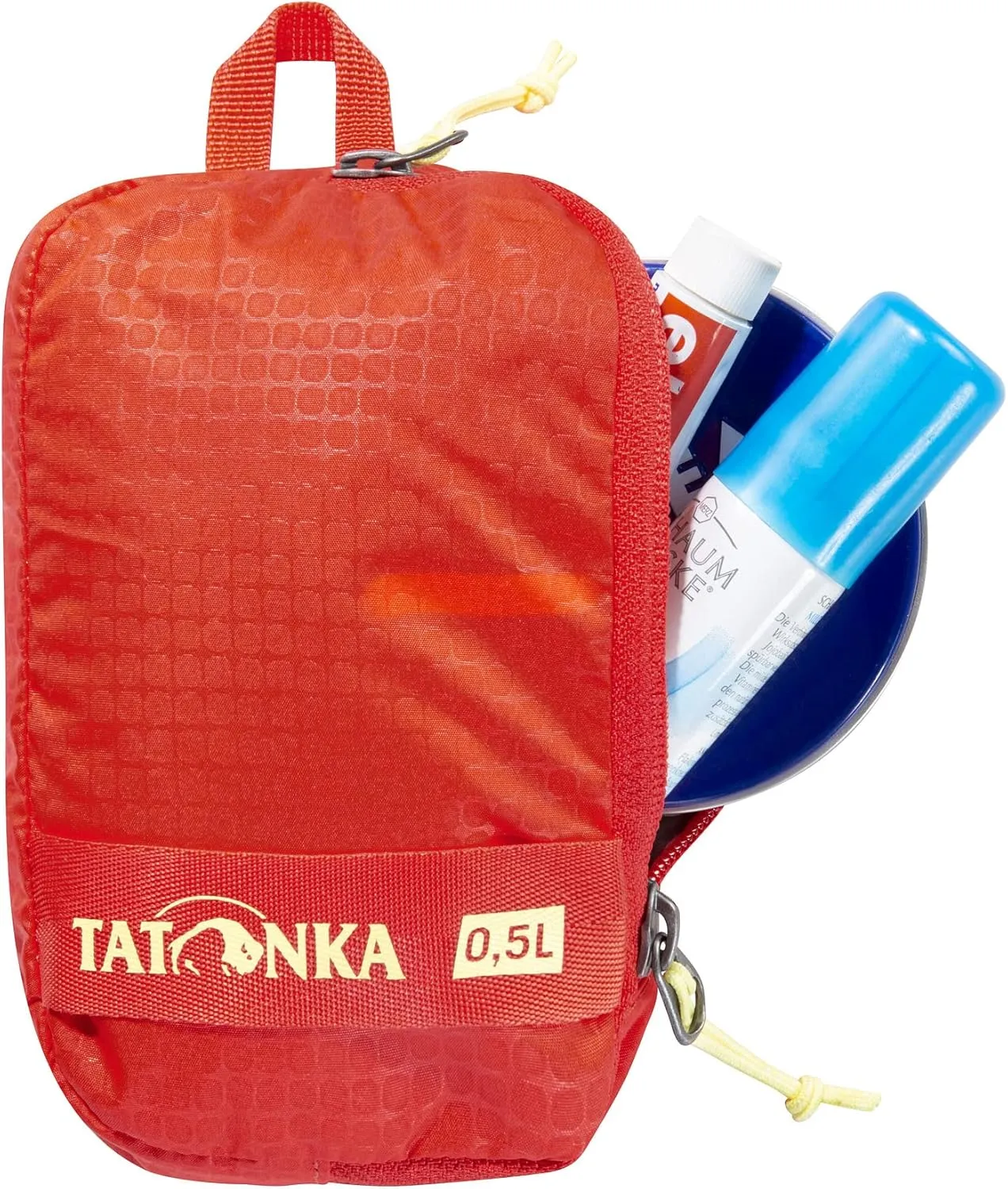 Tatonka Packing Cube Stuffing Bag Zip Set 3 – Ultralight and Space-Saving Packing Bag Set with Zip – 3 Bags in Various Sizes (Grey/Blue/Black)