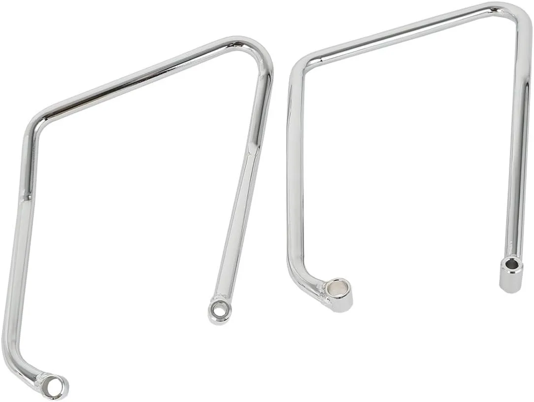 TCT-MOTORPARTS Saddlebag Support Brackets Fit for Harley Sportster Custom Roadster Low 2004-2016 XL883 XL1200 15 14 13 06 07 08 13 Chrome