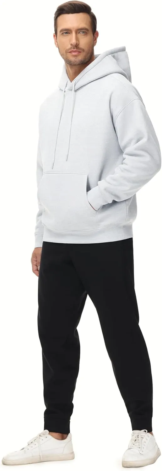 THE GYM PEOPLE Men's Fleece Pullover Hoodie Loose Fit Ultra Soft Hooded Sweatshirt With Pockets