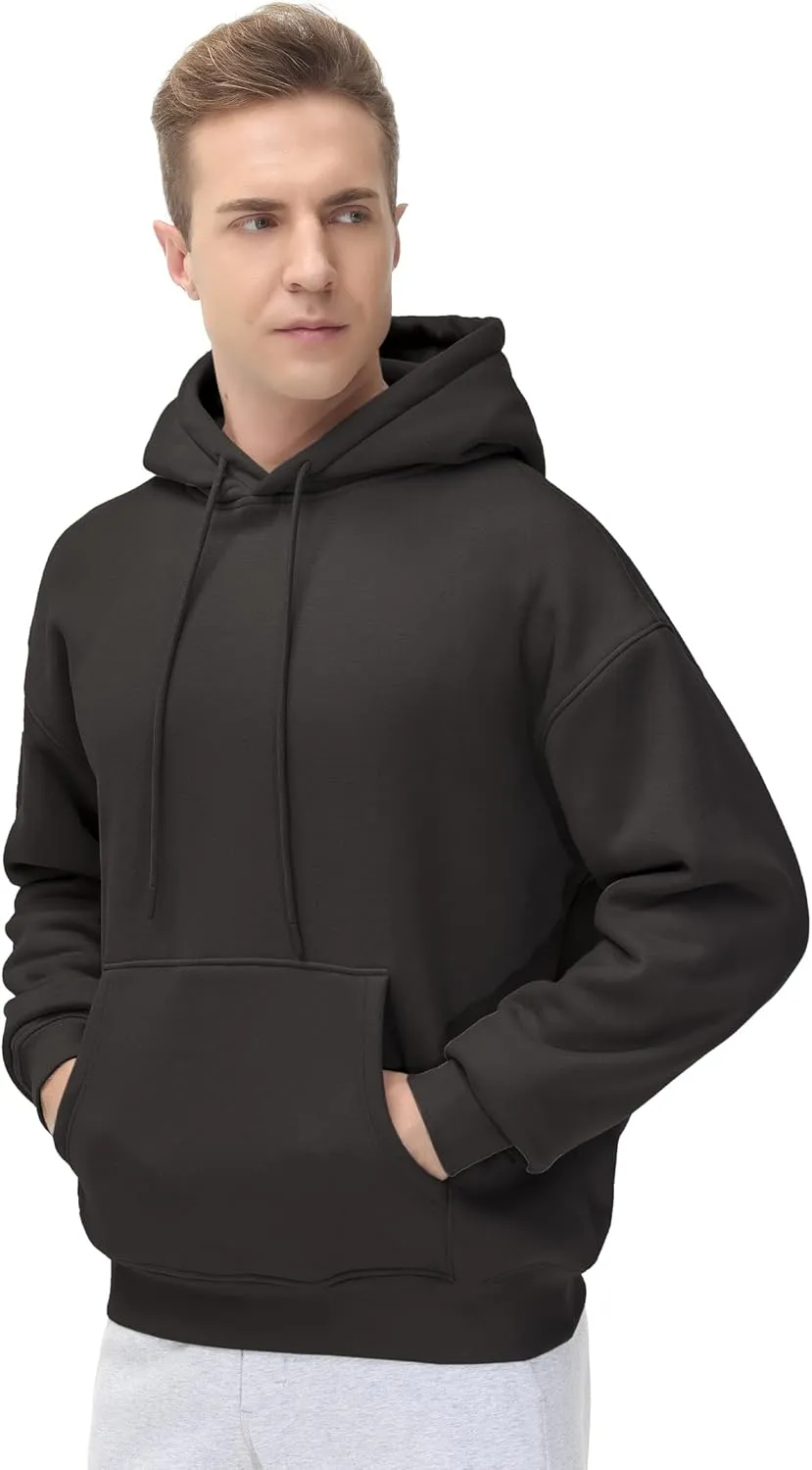 THE GYM PEOPLE Men's Fleece Pullover Hoodie Loose Fit Ultra Soft Hooded Sweatshirt With Pockets