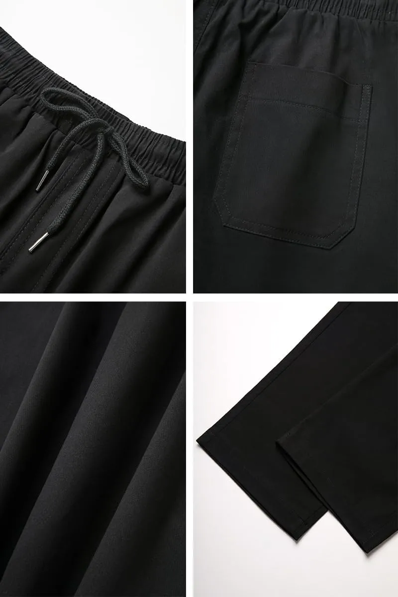 THWEI Mens Cargo Pants Casual Baggy Drawstring Loose Fit Hip Hop Pants with Pockets