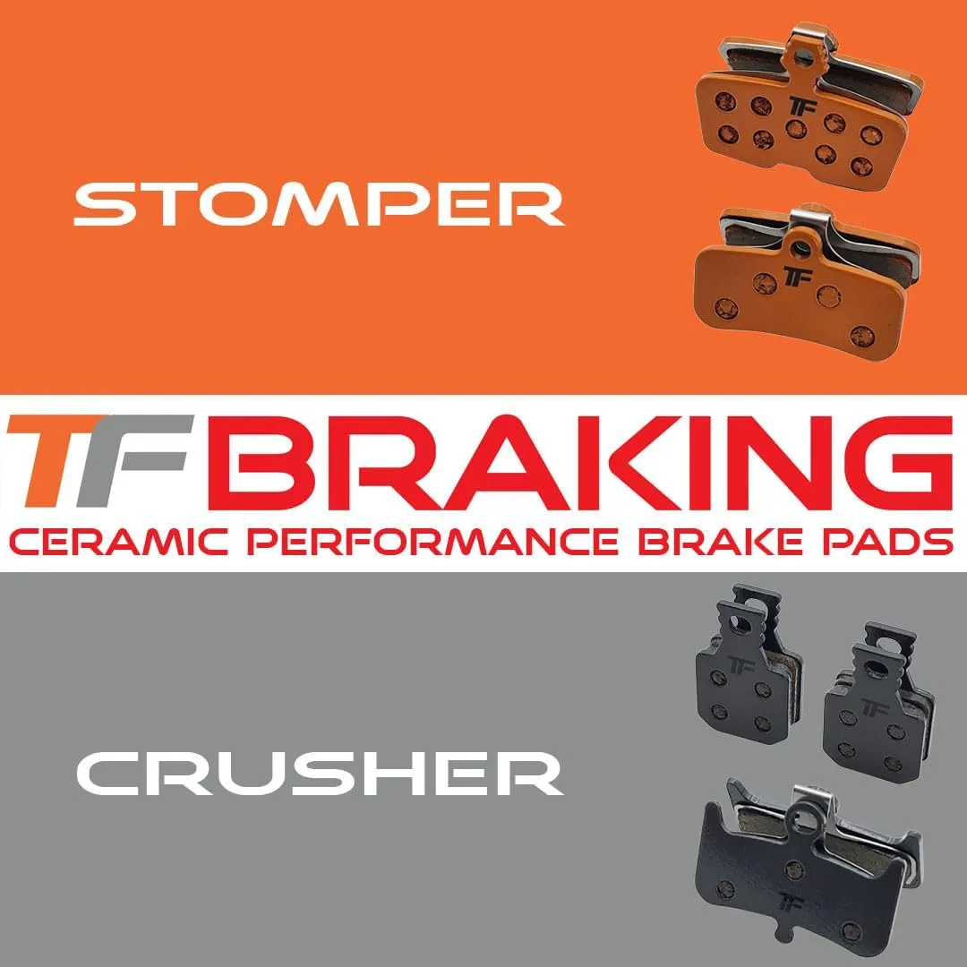 Trax Factory Braking High Performance Ceramic Disc Brake Pads for Mountain Bikes and Road Bikes