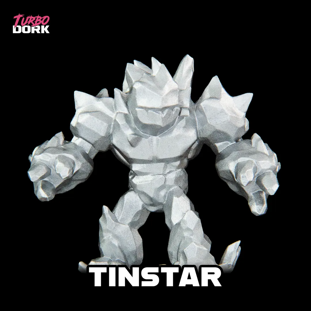 Turbo Dork: Tin Star Metallic Acrylic Paint - 22ml Bottle