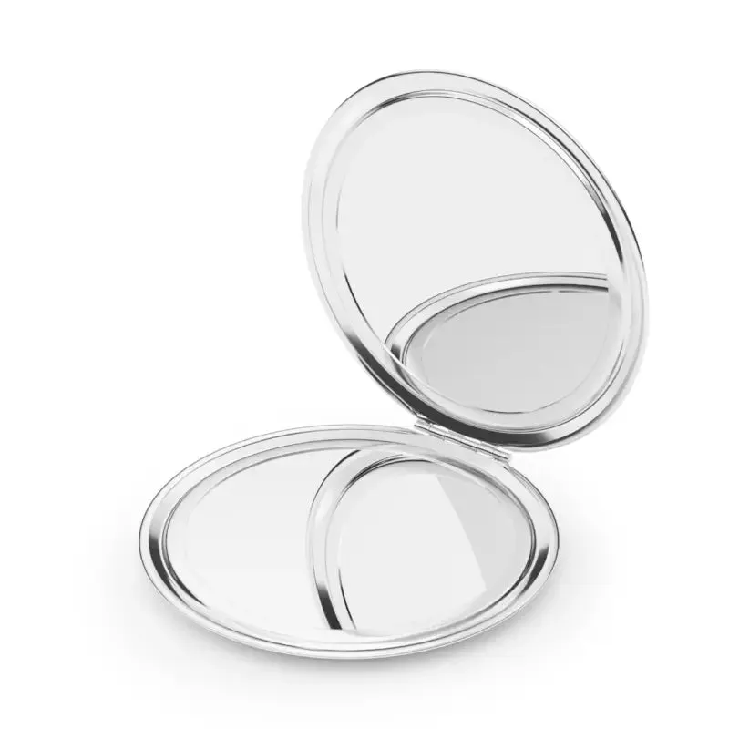 Turn Heads with Vibrant Floral Compact Travel Mirror