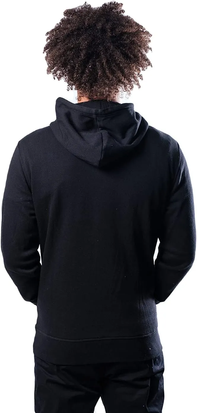 Ultra Game Men's NBA Official Fleece Hoodie Pullover Sweatshirt Primo Metallic