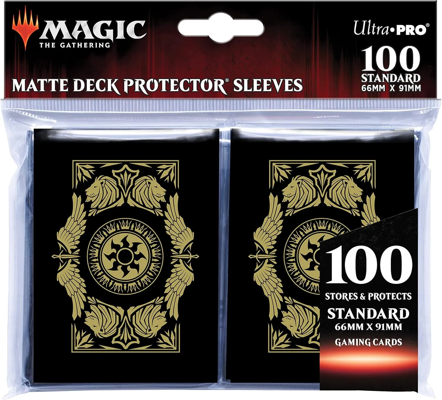 Ultra PRO - Magic: The Gathering Mana 7 100ct Card Sleeves Plains - Protect Your Cards with ChromaFusion Technology, Card Sleeves Protect Against Wear and Tear During Gameplay & Storing Cards