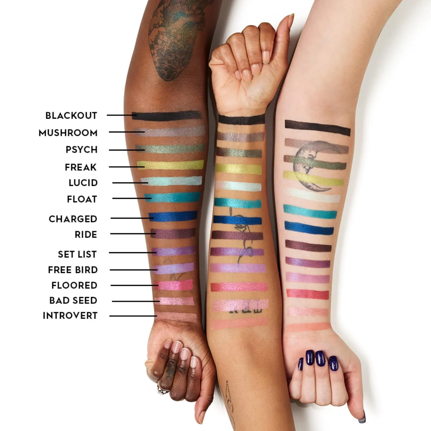 Urban Decay 24/7 Longwear Eyeshadow Single, High-Pigment Eye Shadow Compact, Smooth & Blendable Colors, Crease-free, Matte Satin Shimmer & Metallic Finishes - 0.06 oz