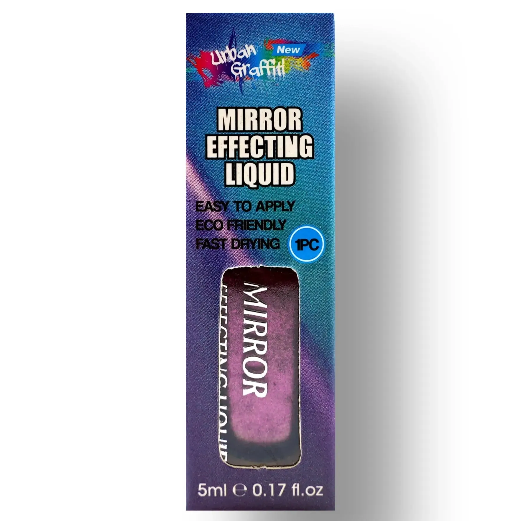 Urban Graffiti 5ml Mirror Effecting Liquid Chrome 19 - TOXIC BLUSH