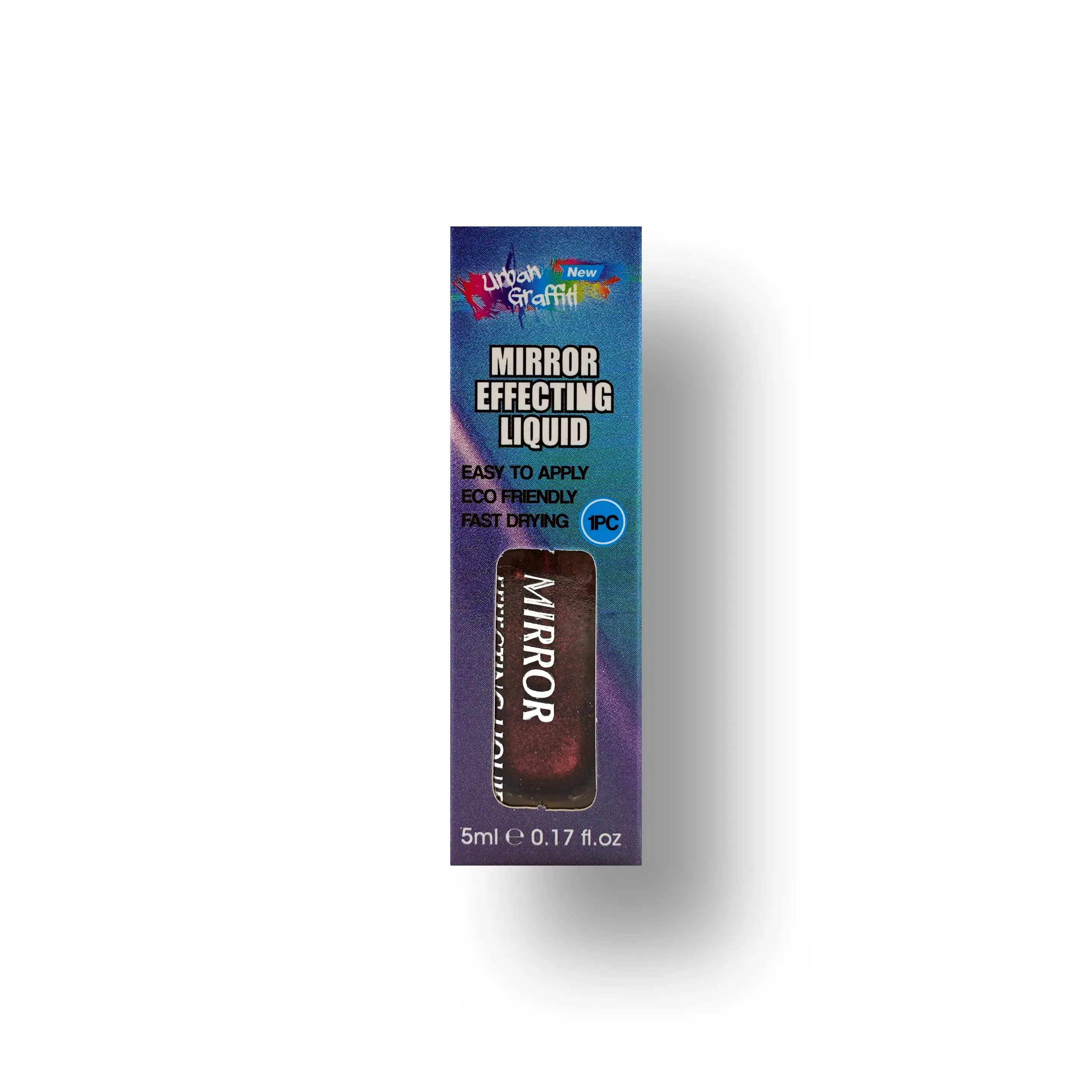 Urban Graffiti 5ml Mirror Effecting Liquid Chrome 24 - CRIMSON INFERNO