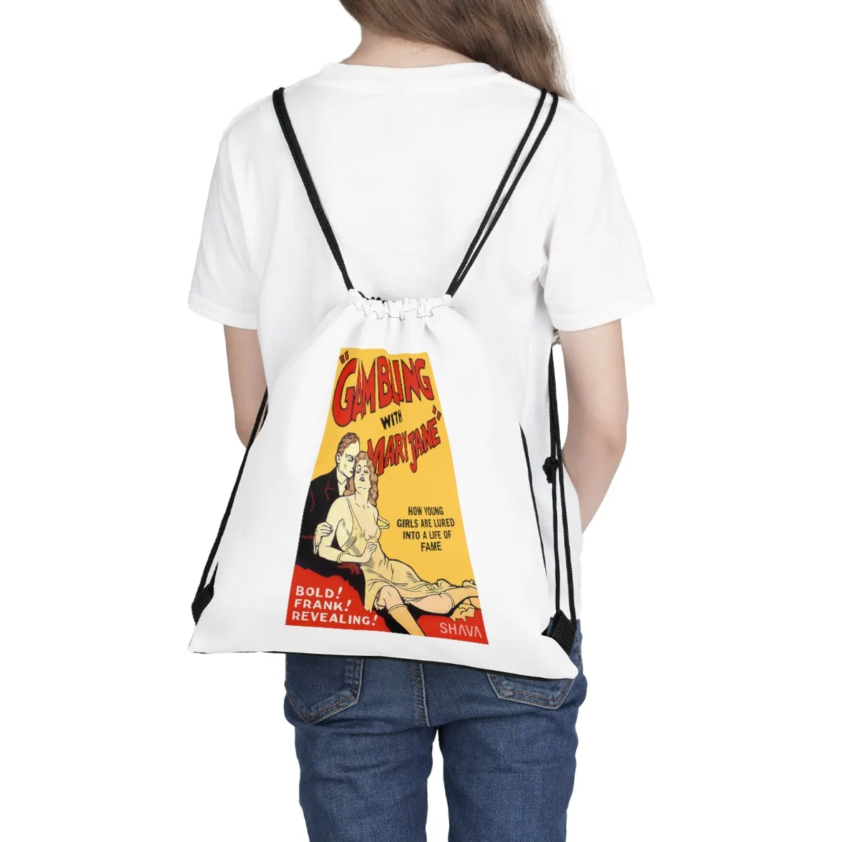 VCC  Accessories Bags /Outdoor Drawstring Bag/ Gambling With Mary Jane
