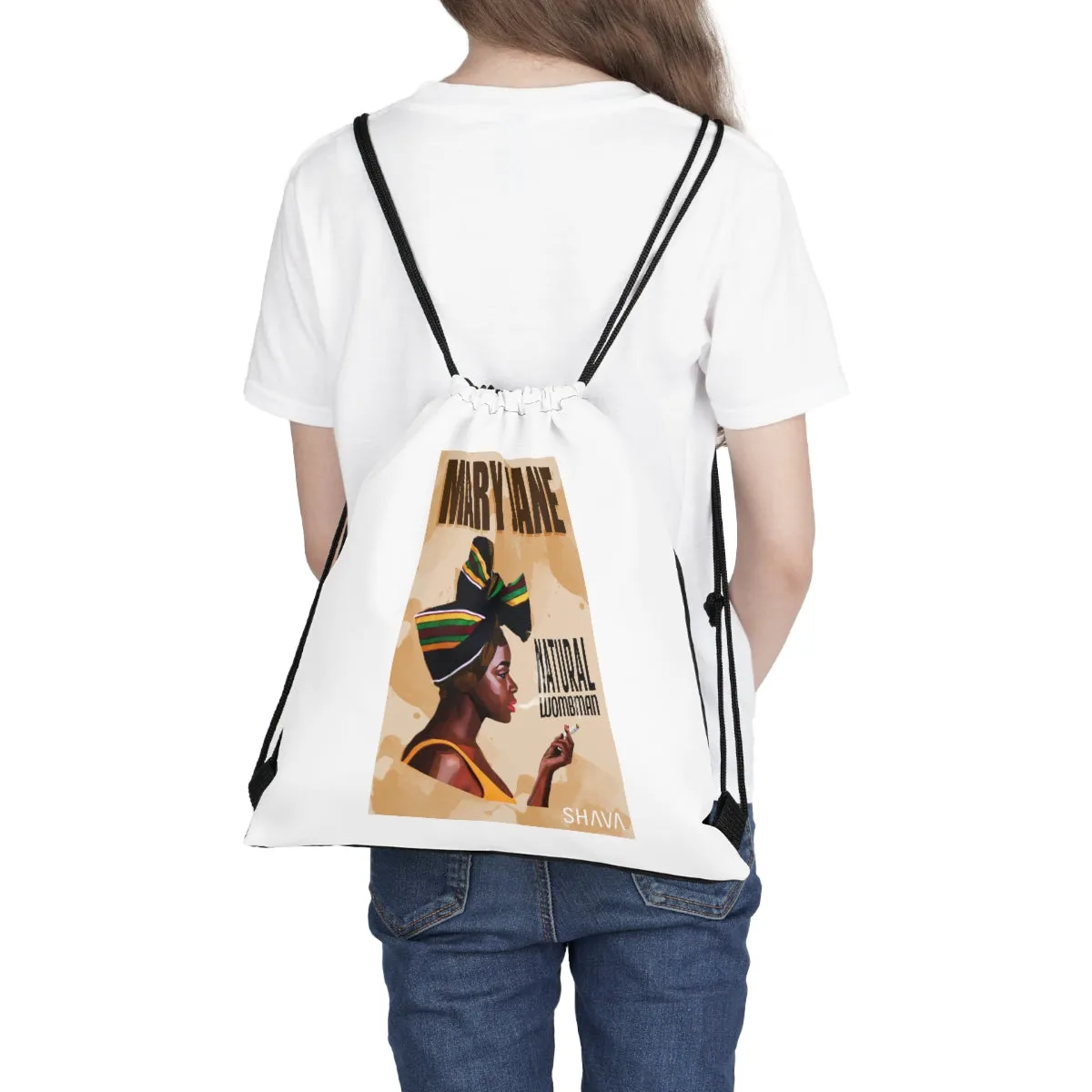 VCC  Accessories Bags /Outdoor Drawstring Bag/ Natural Wombman