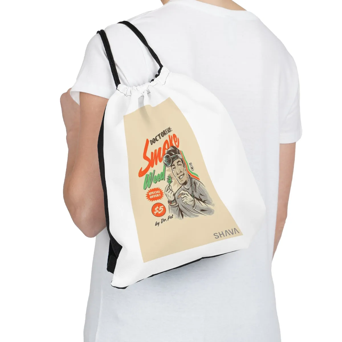 VCC  Accessories Bags /Outdoor Drawstring Bag/Dr Says Smoke Weed
