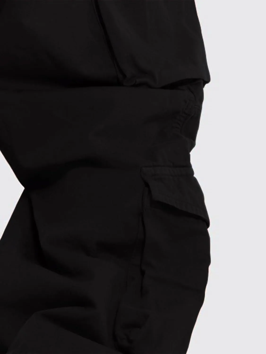 Verdusa Men's Casual Pocket Side Drawstring Waist Loose Joggers Cargo Pants