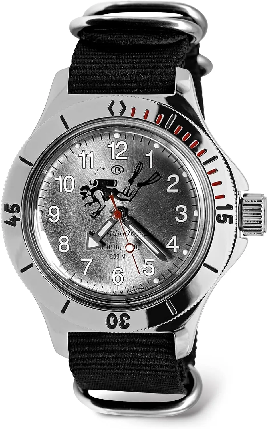 VOSTOK | Amphibia 120658 Scuba Dude Automatic Self-Winding Diver Wrist Watch