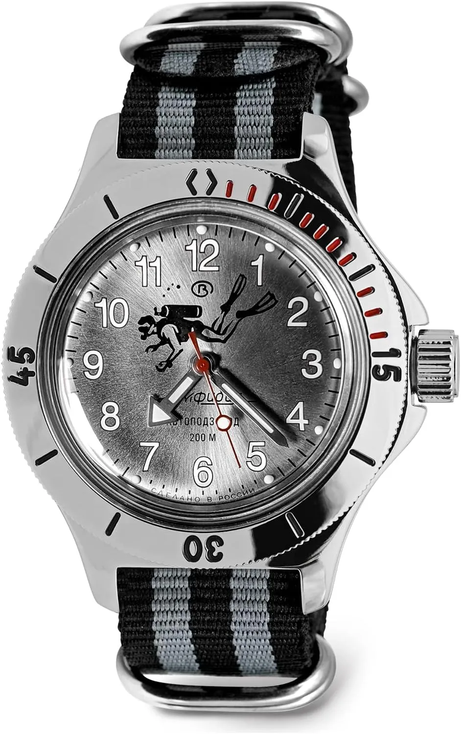 VOSTOK | Amphibia 120658 Scuba Dude Automatic Self-Winding Diver Wrist Watch