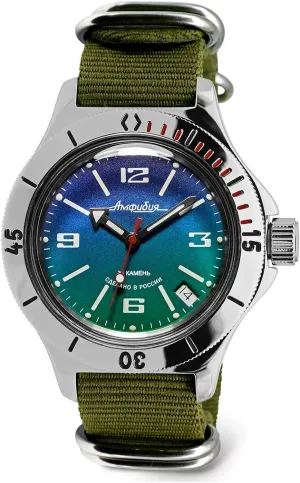 VOSTOK | Amphibia 120848 Automatic Self-Winding Diver Wrist Watch
